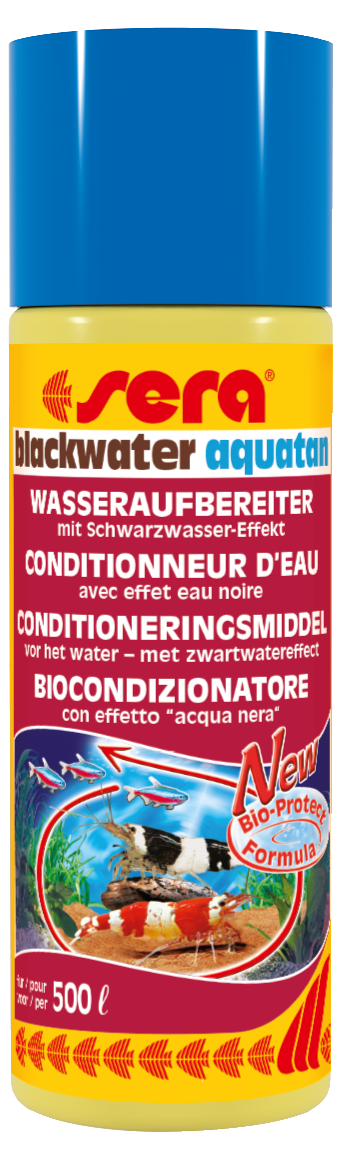 Sera - Conditionneur d'Eau Blackwater Aquatan pour Aquarium