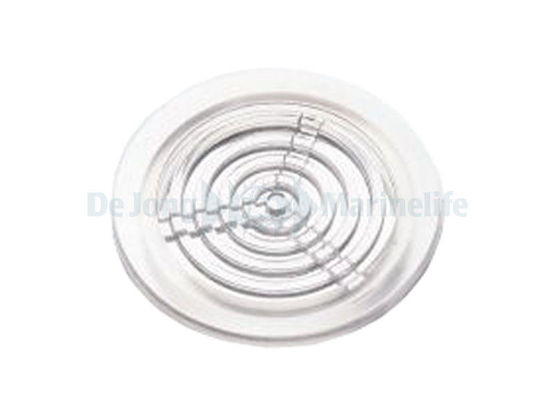 Round grate 40 mm transparent