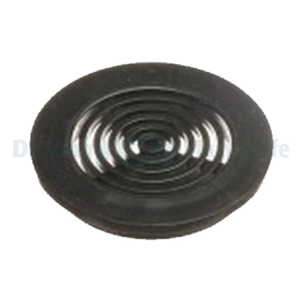 Round grate 50 mm black