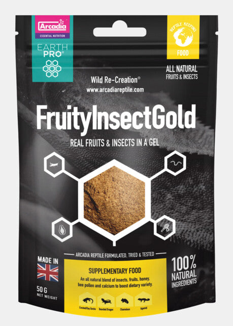 Arcadia Earth Pro Jellypot Gold, Fruityinsect Gold 50g